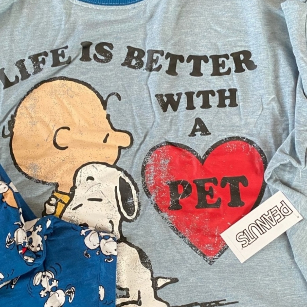 PEANUTS Women 2 piece Set Pajamas